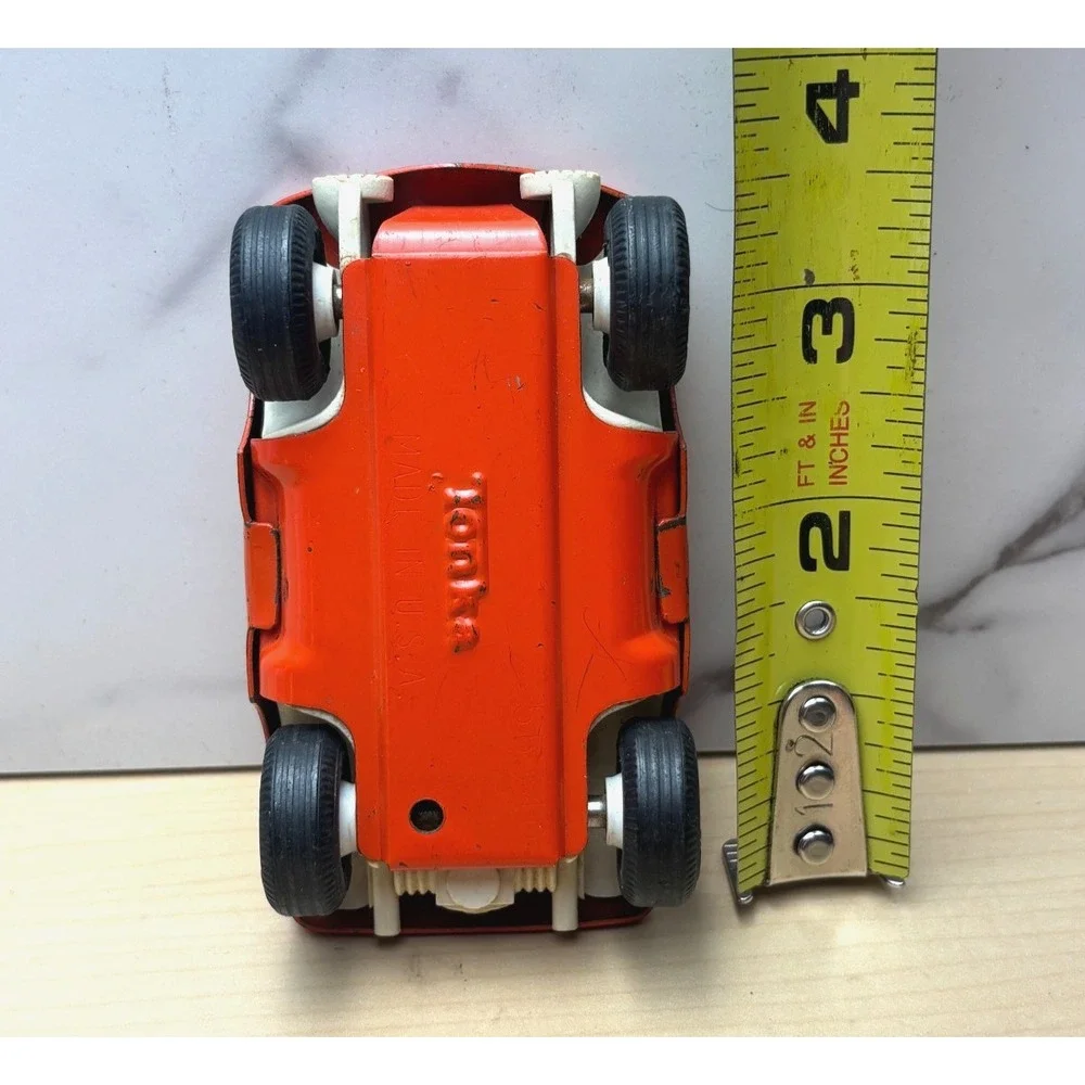 Tonka Vintage 1970s Mini Dune Buggy Orange Pressed Steel USA Lot of 2 55340